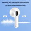 X85 TWS Wireless Bluetooth Headset Transparent ENC Headphones LED Power Digital Display Stereo Sound Earphones for Sport Earbuds