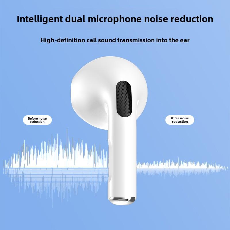X85 TWS Wireless Bluetooth Headset Transparent ENC Headphones LED Power Digital Display Stereo Sound Earphones for Sport Earbuds