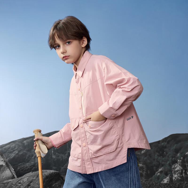 MQD Boys' Mountain-Style Outdoor Utility Shirt Jacket