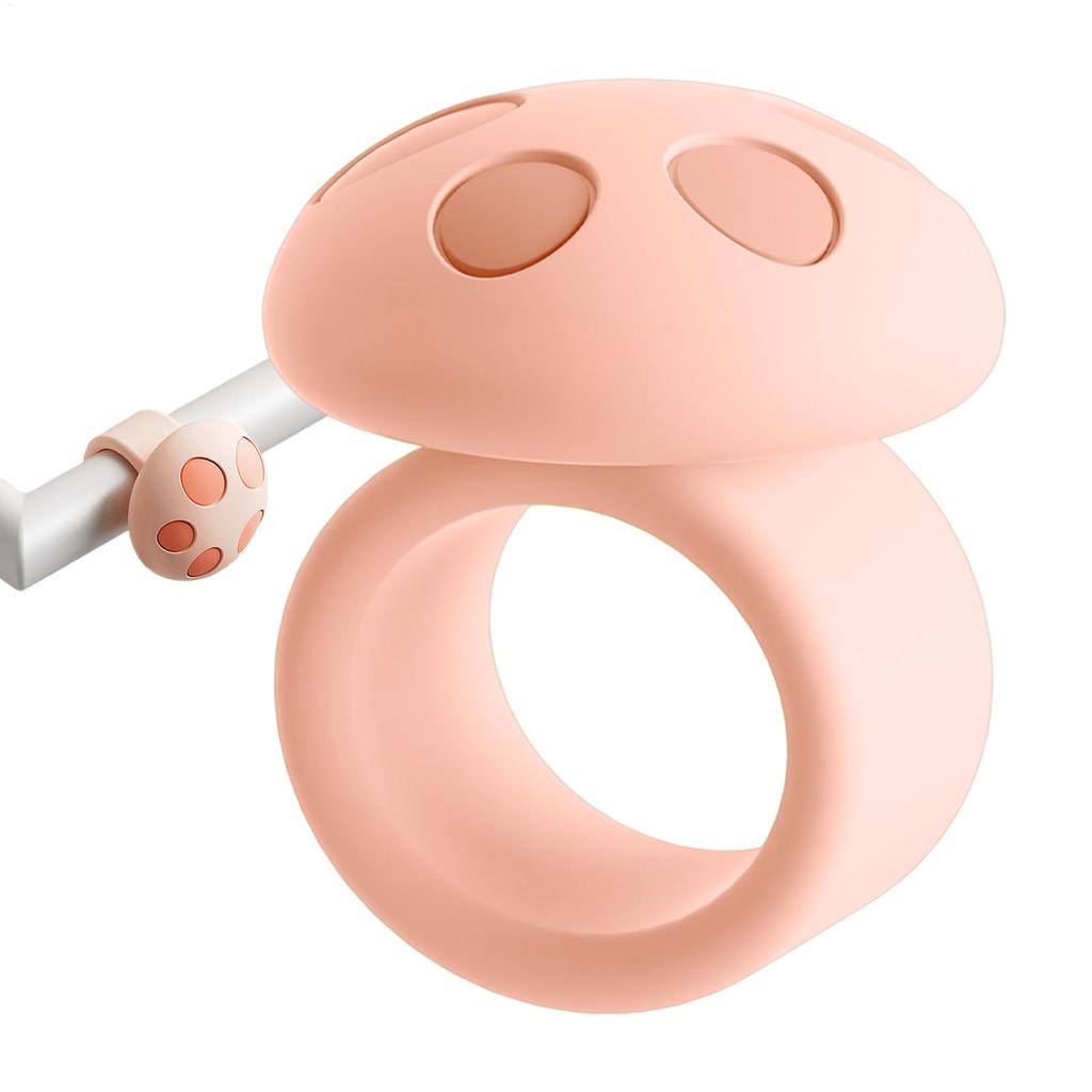 Handle Door Stopper Shock Absorbent Silicone Mute Handle Buffer Pad Non-Punch Anti-Collision Protected Pad Doorknob Bumper