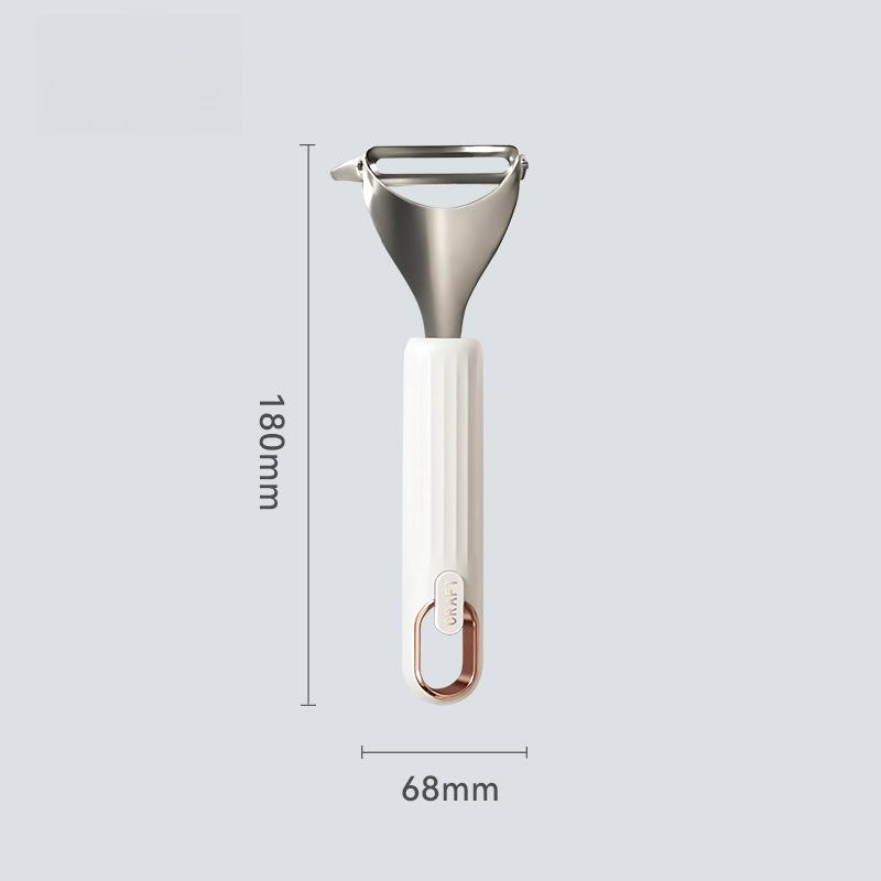 Kitchen Stainless Steel Peeler Household Hanging Loofah Potato Peeler Multi-purpose Melon Fruit and Vegetable Planer7
