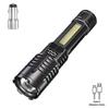 High Power LED COB Flashlight Built-in Large Capacity Battery Rechargeable Torch For Outdoor Camping Emergency Zoom Lantern
