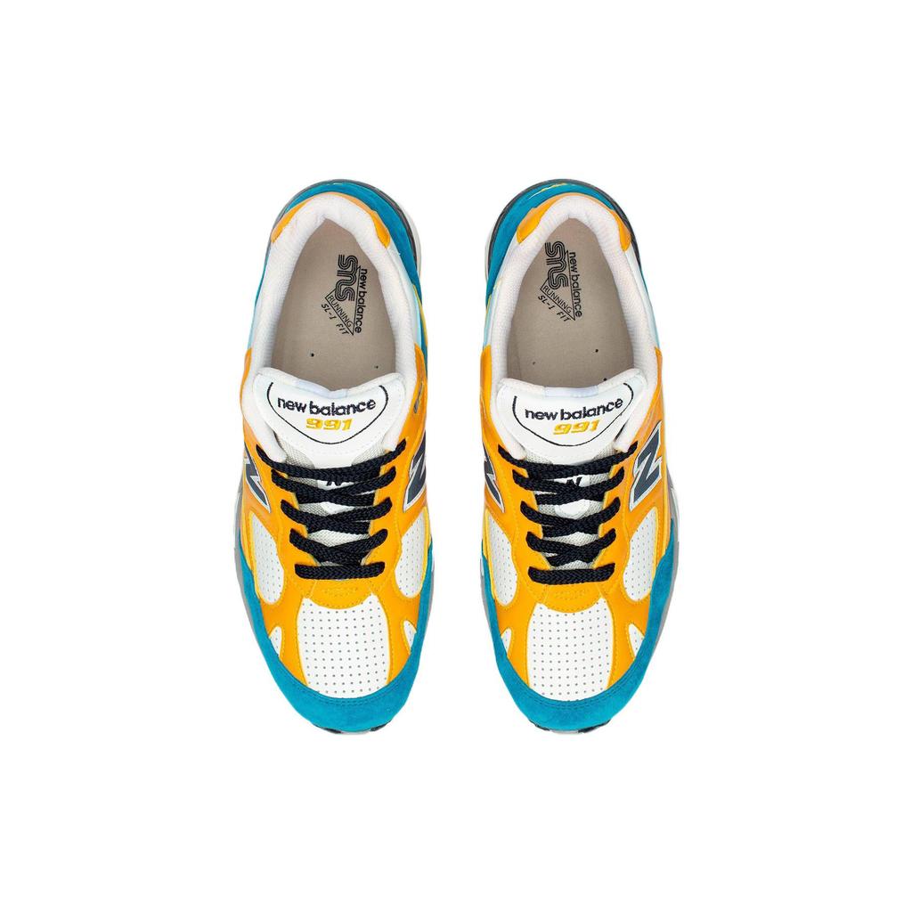 new New Balance 991 MiUK Sns Blue Yellow