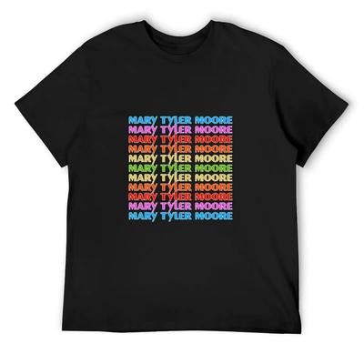 Mary Tyler Moore Logo T-Shirt Quick-drying Graphic Shirts Anime T Shirts Men's T-shirts