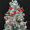 12PCS Fashion Plastic Christmas Ball Set 6CM Suspensable Christmas Tree Balls 6 Colors Xmas Baubles Storefront
