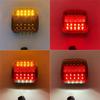 QB-Wireless Trailer Lights Kit For Towing Truck, Rechargeable LED Tow Light With Magnetic For Boat Trailer RV