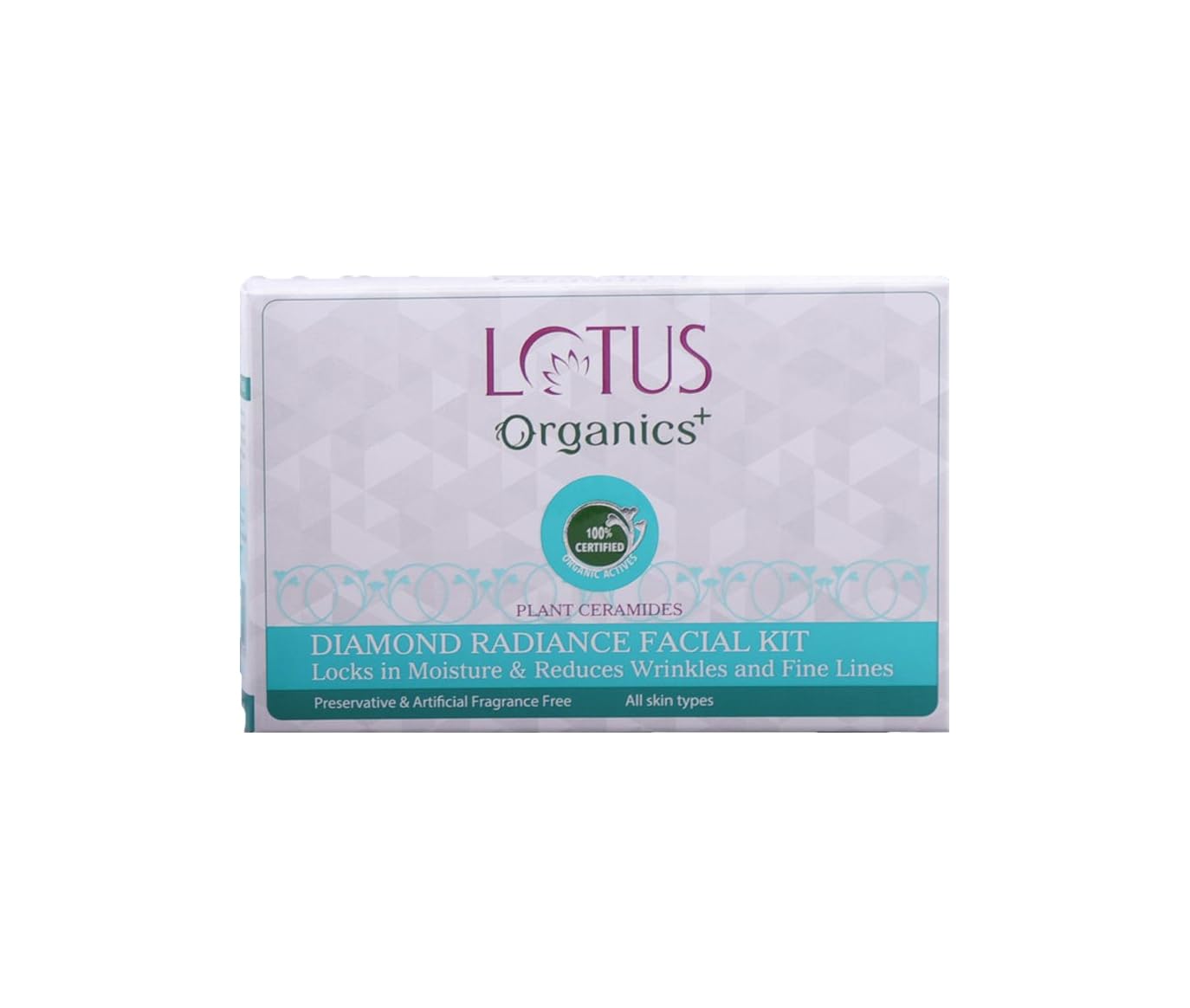 Lotus Organics+ Diamond Single Facial Kit_54g