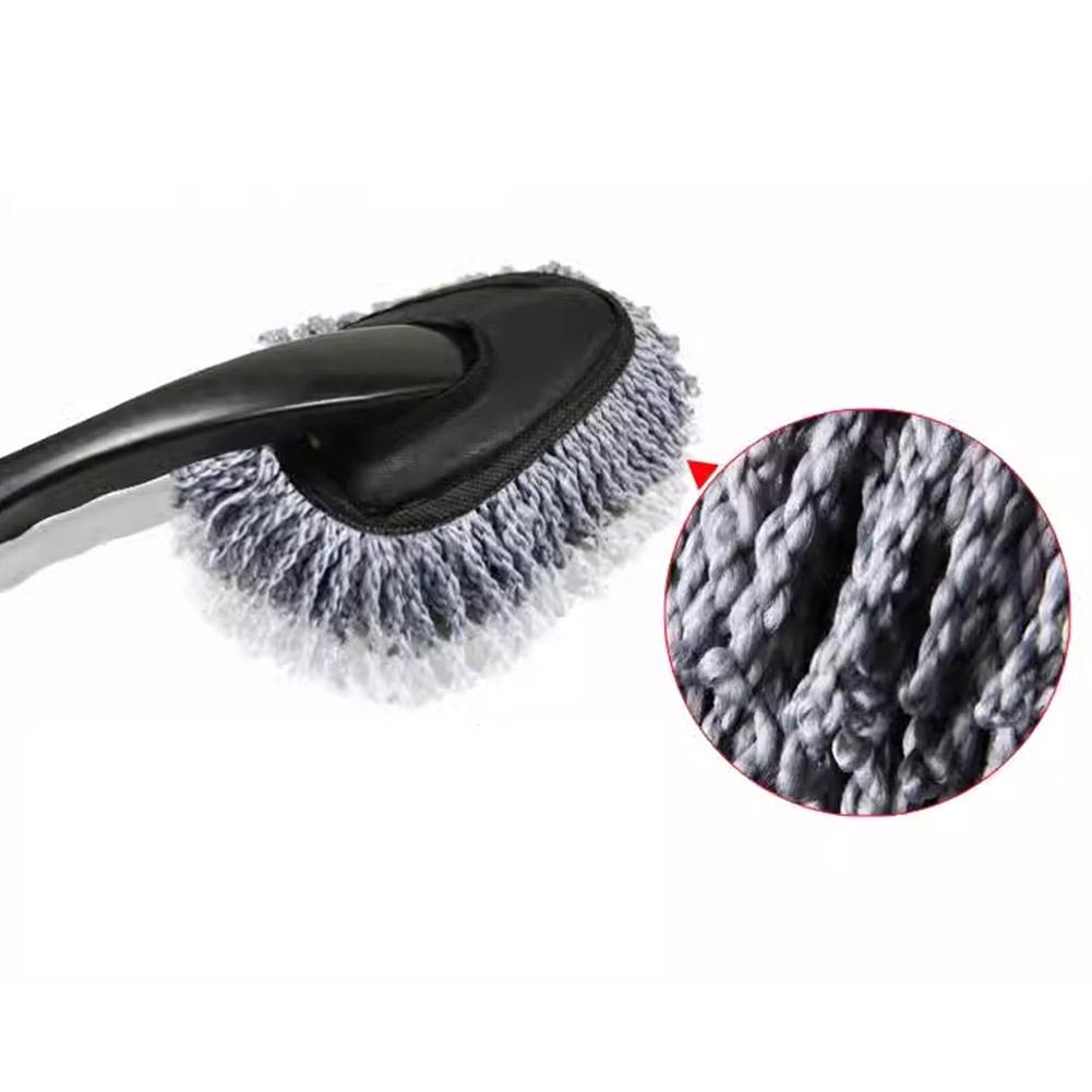 Multifunctional Car Collector Cleaning Dusts Mop Bristles Mop Vehicle Absorption Cleaning Car Strong Wash Water Wax Brush B1Y2