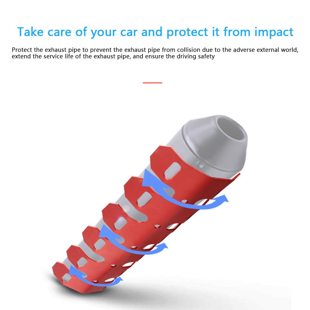 Motorcycle Exhaust Muffler Pipe Leg Protector Heat Shield Cover Heat Resistant Protector Moto Accessories Universal For Yamaha