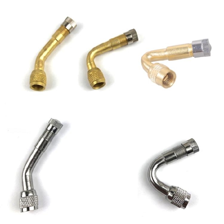 Adaptadores de Válvulas de Neumáticos de Tres Ángulos Instalación Rápida Durabilidad Adaptadores de Grifo de Aire Accesorios para Neumáticos de Coche Motocicleta Bicicletas