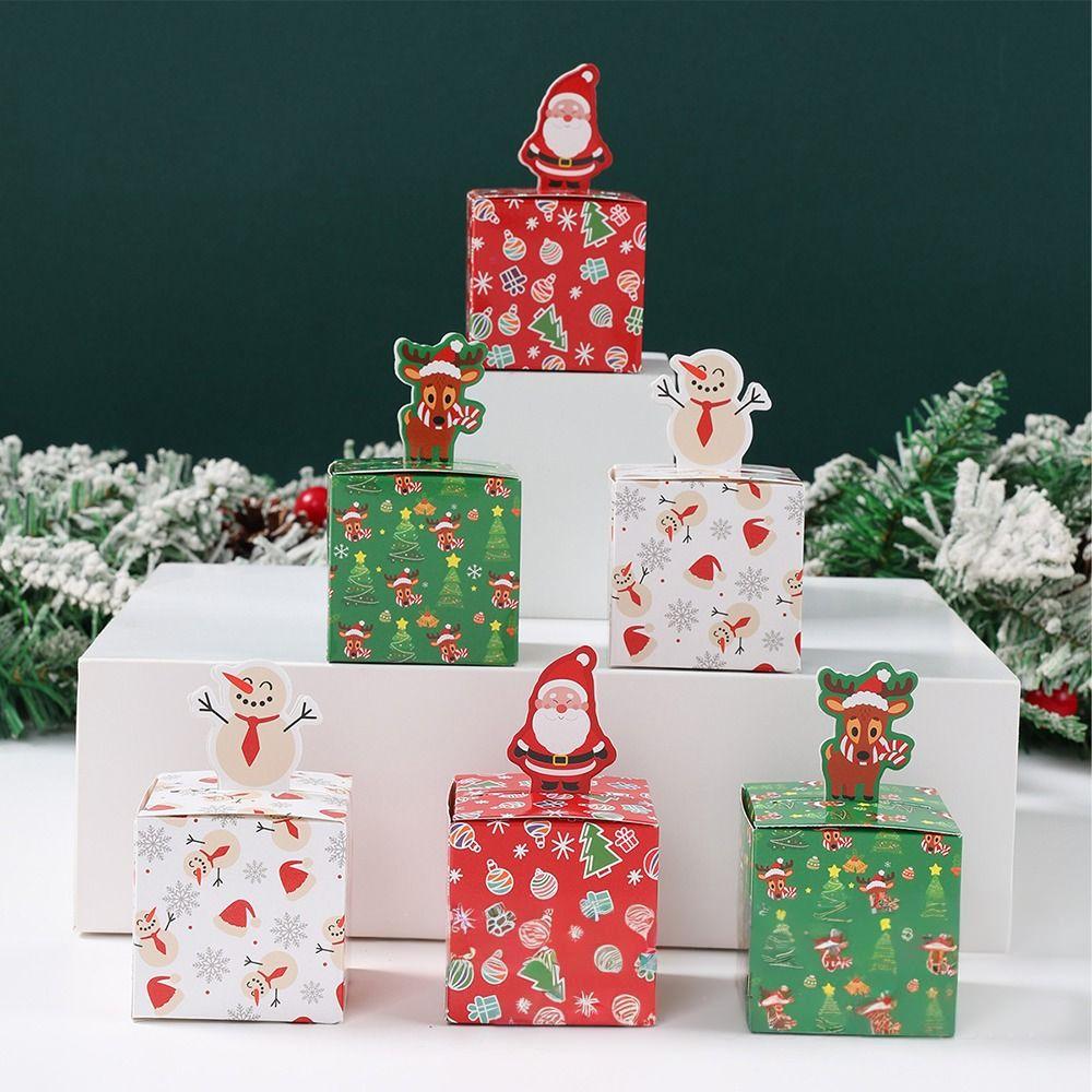 Creative Paper Christmas Gift Box Magic Book Series Multicolor Packaging Paper Boxes Book Designs Candy Box Christmas