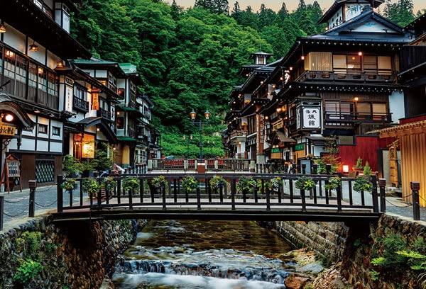 

BEVERLY Пазл BEVERLY Ginzan Onsen x 72 [Сделано в Японии] 1000 деталей (49 см) 1000-031