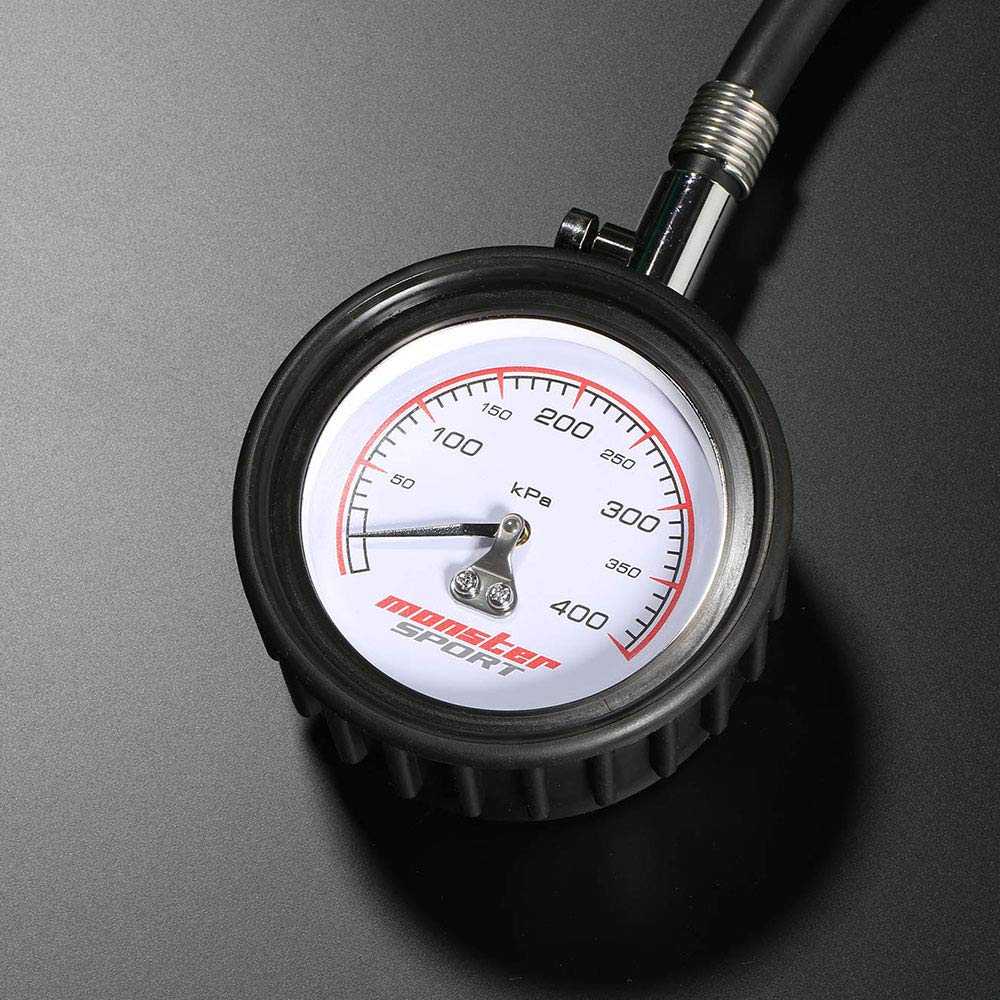 MONSTER SPORT Air Gauge White General Purpose 993121-0000MW