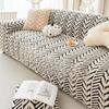 New Autumn and Winter Thickened Jacquard Plush Sofa Cover Anti Cat Scratch Sofa Protective Cover All Inclusive Sofa Cover