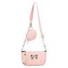 Stylish Trendy Pu Shoulder Bag For Women With Sweet Bowknot In Multiple Colors