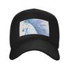 Mystery Horse with Blue and Purple Unisexe Baseball Cap Hip Hop Luxury Caps Beach Bag Sailor Cap for Unisex Designer Unisex Women's