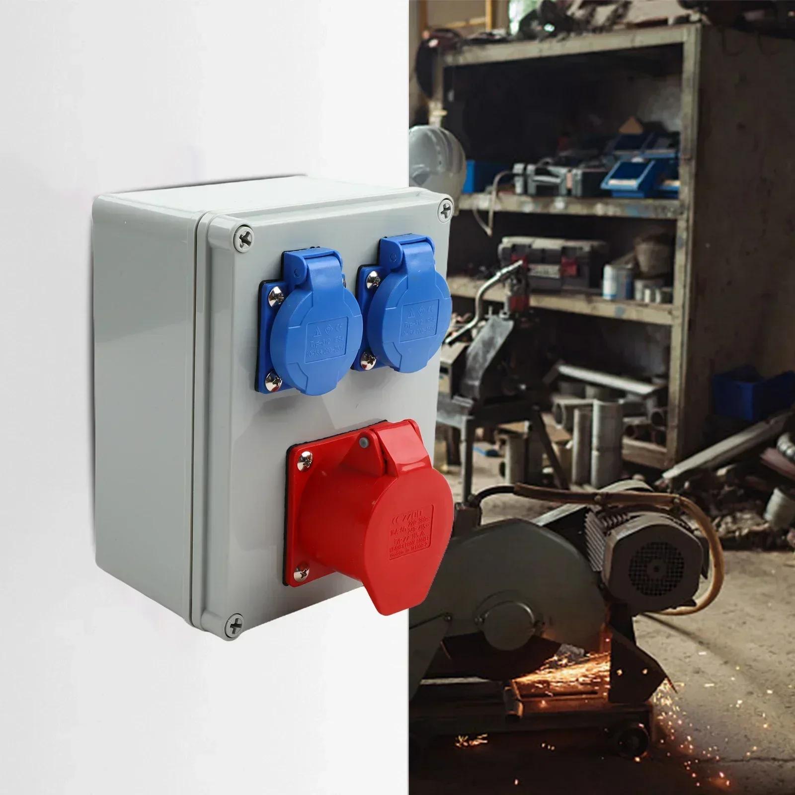 

For Construction IP44 Distribution Box Compact And Robust Design High-quality Materials For Workshops For Construction Sites China Mainland