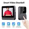 Wireless Video Intercom Doorbell HD Night Vision 4.3-inch lPS Screen Waterproof Visual Door Bell Camera Smart Home Security
