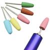 10Pcs Silicone Dental Polishing Heads Tooth Drill Bits For Dental Grinders Smoothing Tooth Surfaces Dentist Tools Nail Polishing