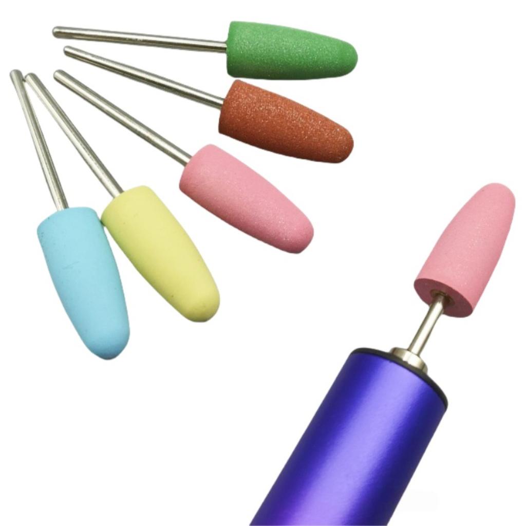 10Pcs Silicone Dental Polishing Heads Tooth Drill Bits For Dental Grinders Smoothing Tooth Surfaces Dentist Tools Nail Polishing