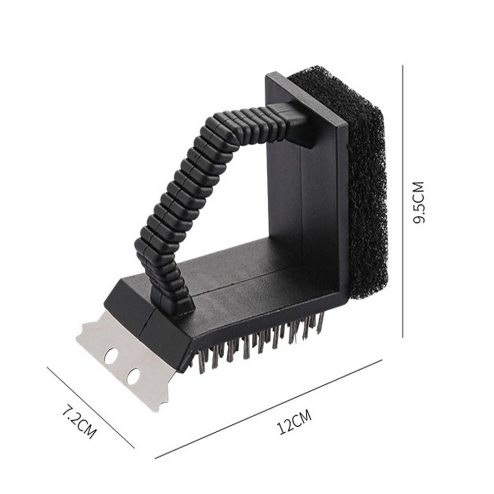 

Очиститель для гриля барбекю Щетка для чистки Стальная проволока Губка Лопатка Набор бытовых чистящих средств Аксессуары