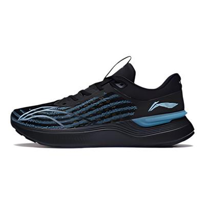 Lightweight Element Soft Shock Absorption Non-Slip Breathable Rebound Low-Top Running Shoes Men Sneaker Black ARHS041-2