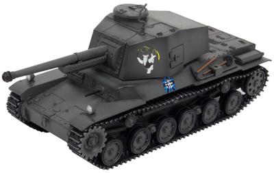 PLATZ Girls Panzer Final Chapter Μεσαίο Τανκ Τύπου 3 Ομάδα Anteater Σημαία Ακρυλική Βάση Περιλαμβάνεται Κλίμακα Πλαστικό Μοντέλο & Chi-Nu & 1/72 GP72-42