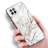 Schwarz-weißer Marmor-Fall für Samsung A04 A21 A30 A50 A52 S A13 A14 A22 A23 A32 A53 A73 5G A11 A12 A31 A33 A51 A70 A71 A72