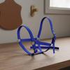 Adjustable Horse Halter Metal Strapping PP Headstall for Equestrians, Stable,