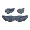Angel Wing Keyboard Mice Wrist Computer Arm Rest Nonslip Coaster Cushion for Game Typing Office