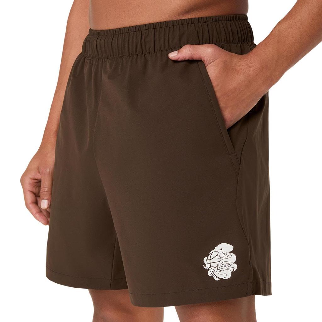 Basketball Wear SHORT 2063A451 Unisex Adult 200 3XL [ASICS] (BLACK COFFEE)
