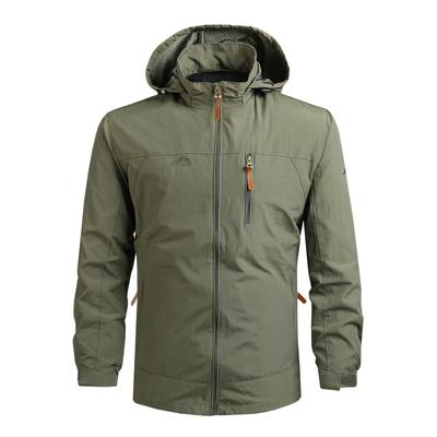 Spring and Autumn Casual Jacket Men's Mountaineering Suit Jacket Windbreaker Outdoor Sports Jacket Men