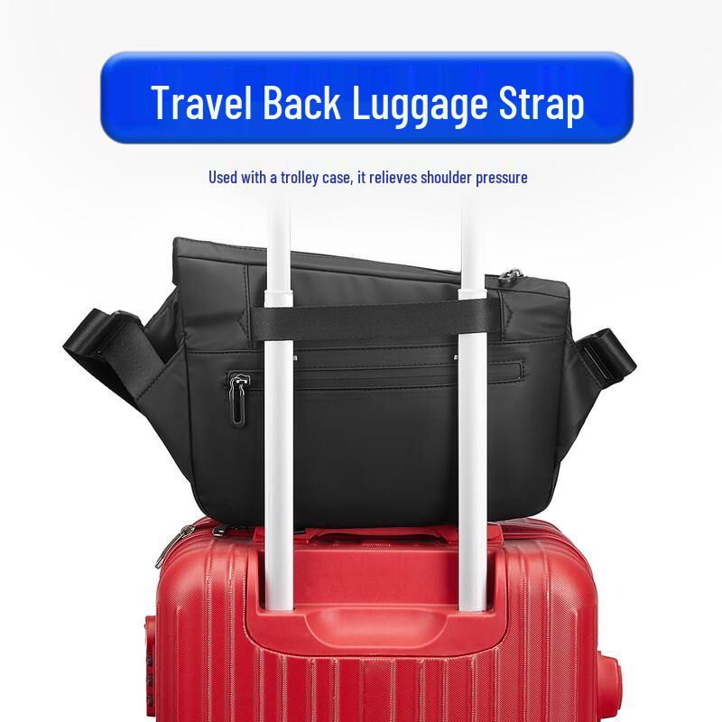 Mark Fairwhale Men's Large Capacity Multi-functional Crossbody Bag