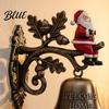 Vintage Christmas Doorbell Doorbell Welcome Wall Hanging Deer/Snowman/Santa Claus/Penguin/Witch Decor Seasonal Porch Accessory Decorative