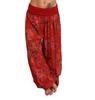 European and American Digital Print Wide Leg Harem Pants - 2020 Collection