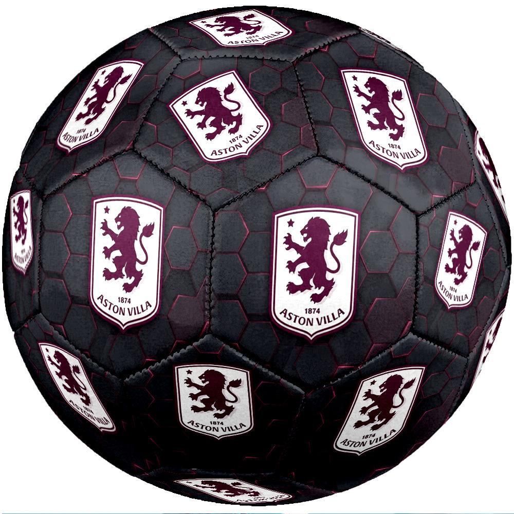 Aston Villa Football Size 5 Standard Football Durable Training Match Soccer Ball for Adult Outdoor Sports