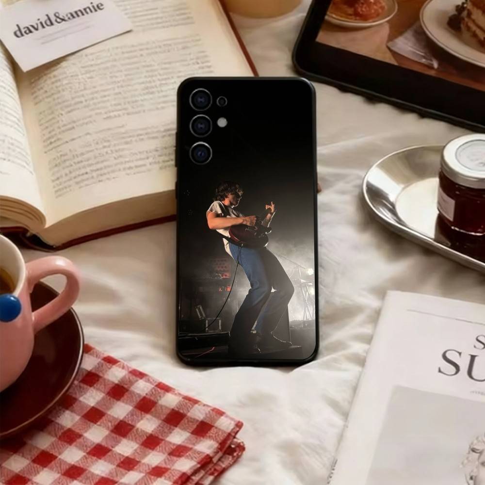Joe Keery Phone Case Black Silicone Soft For Samsung S25,S24,S21,S22,S23,S30,Ultra,S20,Plus,Fe,Lite