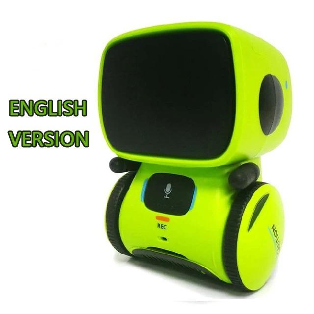 Emo Robot Smart Robots Dance Voice Command Sensor, Singing, Dancing, Repeating Robot Toy for Boys and Girls Talkking Robots