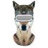 1pcs Animal Balaclava Motorcycle Motocross Ski Snowboard Hat 3D Cat Ski Balaclava Animal Face Covering Full Face Hood Masque