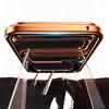 360 Full Protection Metal Magnetic Double-Sided Glass Snap Lock Phone Case For iPhone 17 Air 16 15 14 13 12 11 Pro Max Lens Protection Cover