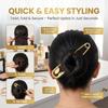 Giant Safety Pin Hair Clip New Large Safety Pin Metal Hair Claws Barrettes for Women Girls Fashion Hair Accessories Headwear
