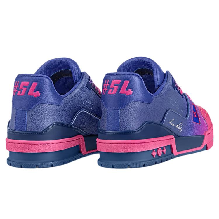 Louis Vuitton Trainer Sneakers 'Purple Pink Ombre' Women's 1A9UP8