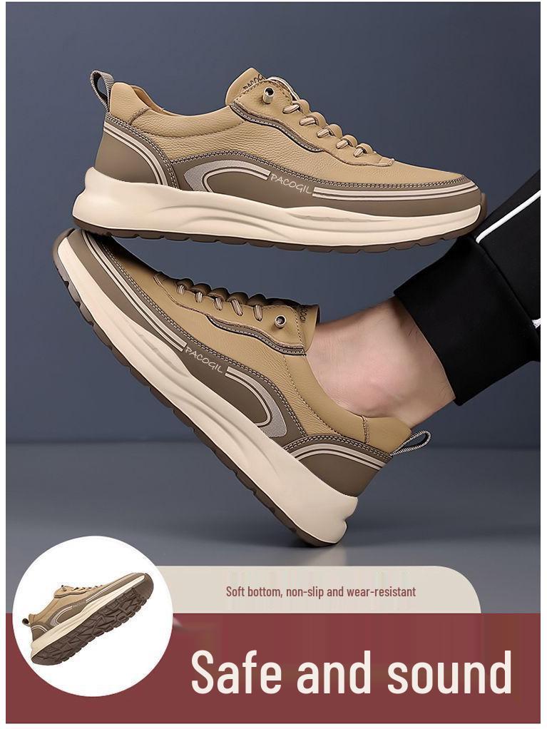 Men's Plus Size Breathable Mesh Casual Shoes - Summer 2025, Size 46