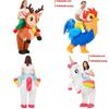 Costum gonflabil Unicorn Veveriță Elan Pui Pentru Sărbătoarea de Paște Copii Adulți Festival și Spectacol pe Scenă