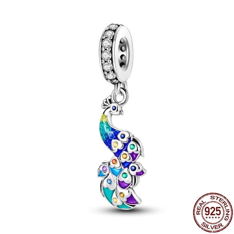 New In Copper Red Wine And Wine Glass Charm Beads Fit Bracelet Diy Pendant Woman Jewelry