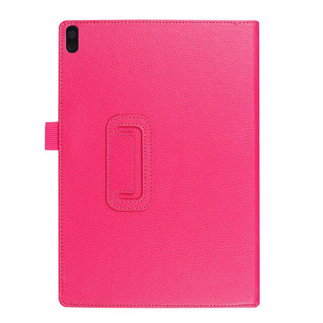 Чехол для Lenovo Tab E10 10,1 дюйма TB-X104L, складной чехол-книжка с подставкой, чехол из искусственной кожи для Lenovo Tab e10 10,1 дюйма розы красного