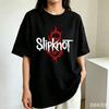 Prepare For Hell Tour Shirt Heavy Metal Cotton Tees Unisex Rock Band Tshirt Unisexs Slipknots Double Sided Print Shortsleeve Tops