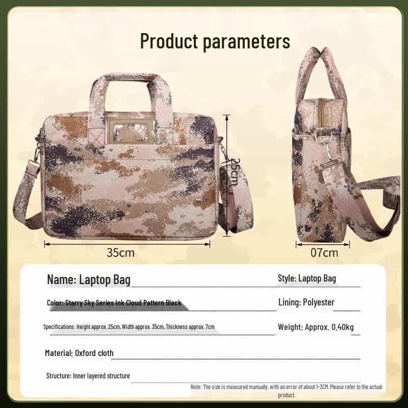 Armory Camouflage Multi-functional Laptop Briefcase