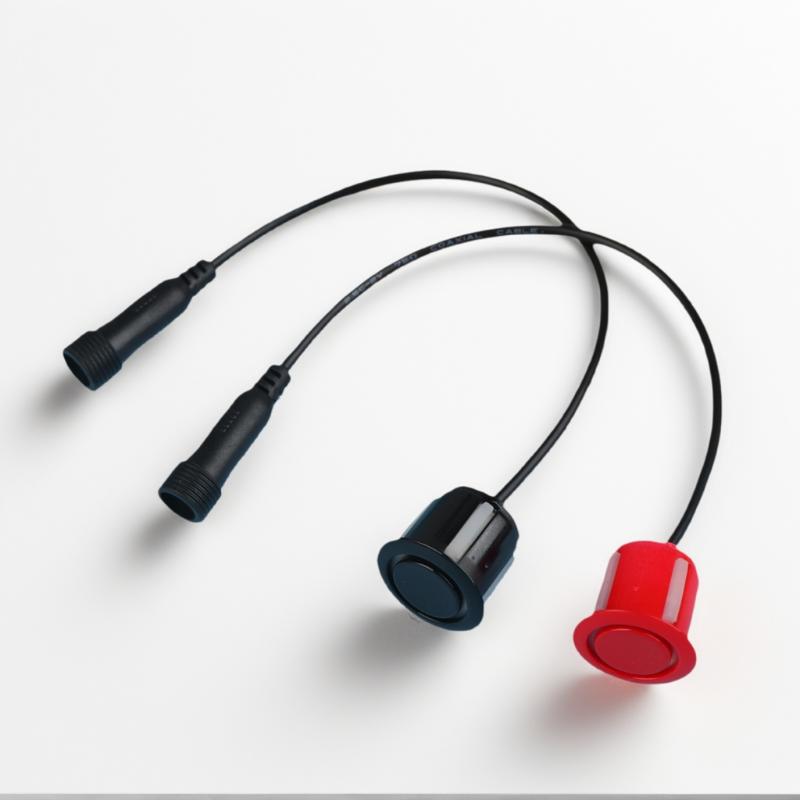 Car Parking Sensor 18.8mm Reversing-Radar Probe Upgrade Cable Car Reverse Parking Waterproof Sensor Sound