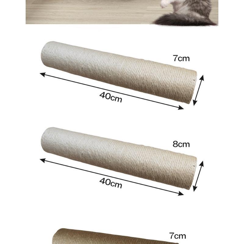 Diy Sisal Cat Scratching Post Replacement For Cat Tree Pet Cat Play Supplies